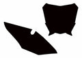BBIRD STICKERS GRAPHIC PLATE, BLK