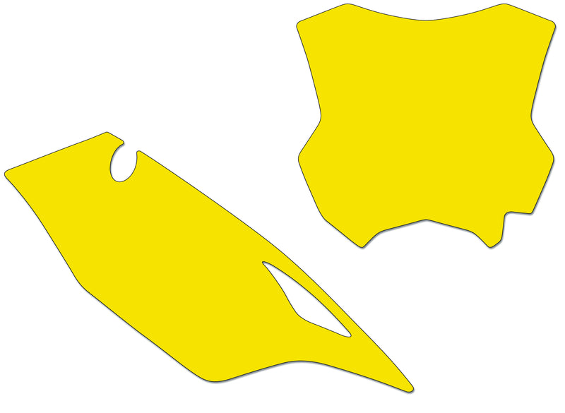 BBIRD STICKERS GRAPHIC PLATE, YEL