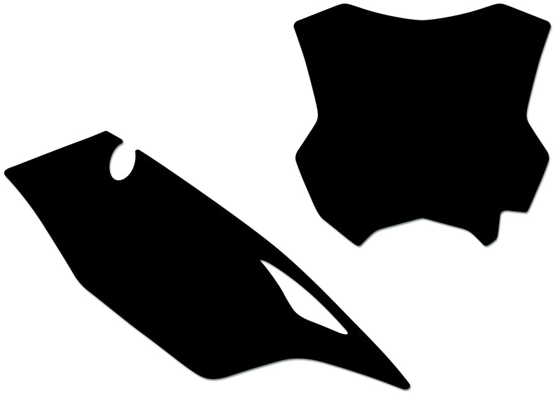 BBIRD STICKERS GRAPHIC PLATE, BLK