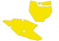 BBIRD STICKERS GRAPHIC PLATE, YEL