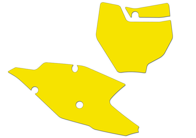 BBIRD STICKERS GRAPHIC PLATE, YEL