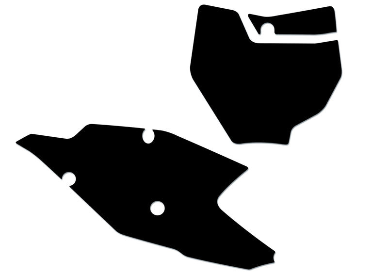 BBIRD STICKERS GRAPHIC PLATE, BLK