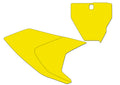 BBIRD STICKERS GRAPHIC PLATE, YEL