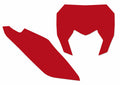 BBIRD STICKERS GRAPHIC PLATE, RED