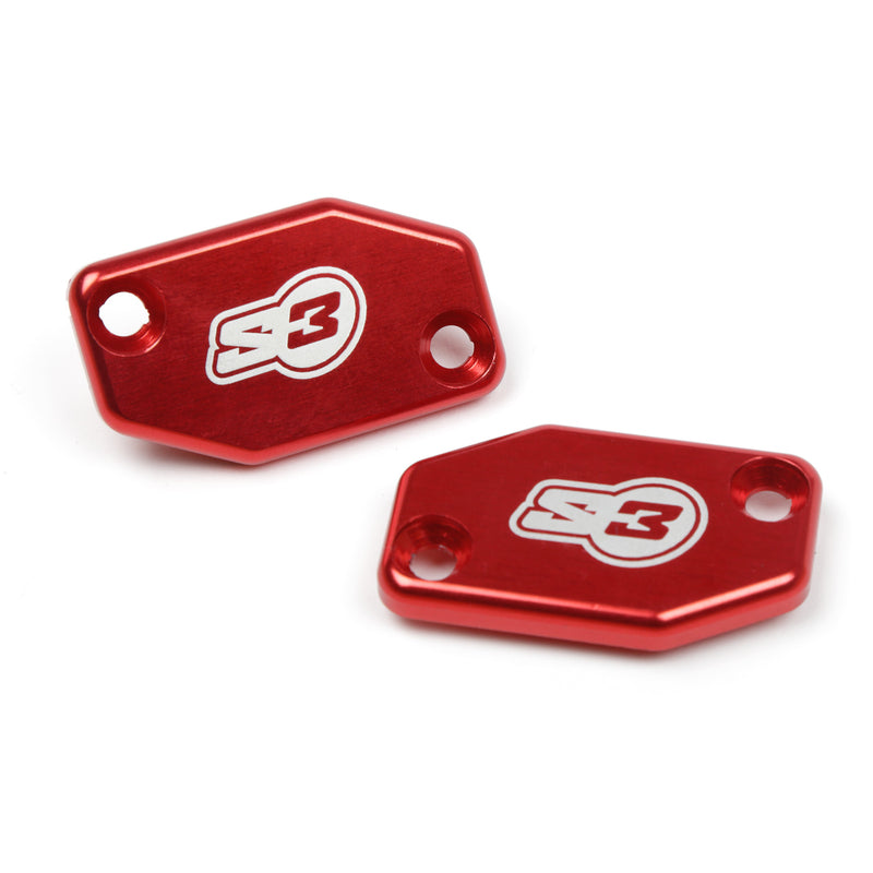 S3 MC CAP BRAKE BRAKTEC, RED
