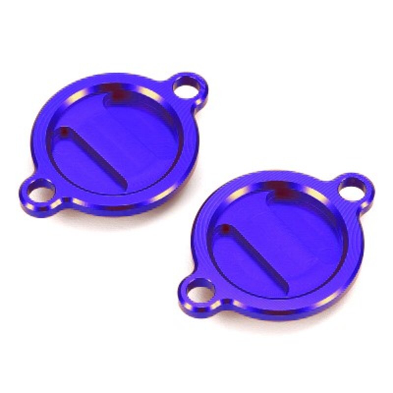 VPART COVER OIL FILTER, BLU