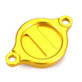 VPART COVER OIL FILTER, YEL