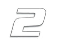 BBIRD RACE NUM. 20X25 WHITE, 2