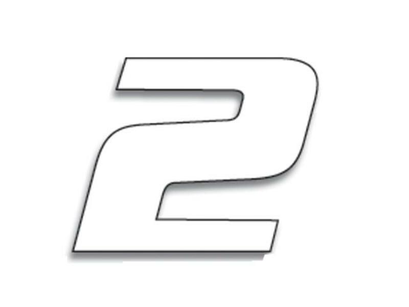 BBIRD RACE NUM. 20X25 WHITE, 2