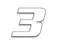 BBIRD RACE NUM. 20X25 WHITE, 3