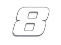 BBIRD RACE NUM. 20X25 WHITE, 8