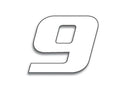 BBIRD RACE NUM. 20X25 WHITE, 9