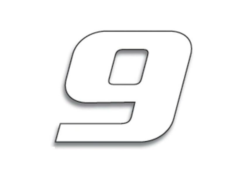 BBIRD RACE NUM. 20X25 WHITE, 9