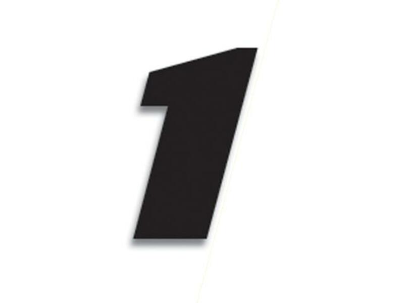 BBIRD RACE NUM. 20X25 BLACK, 1