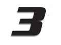 BBIRD RACE NUM. 20X25 BLACK, 3