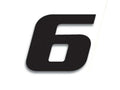 BBIRD RACE NUM. 20X25 BLACK, 6