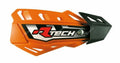 RTECH HANDGUARDS FLX ADJUSTABLE, ORG/ORG