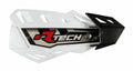 RTECH HANDGUARDS FLX ADJUSTABLE, WHT/WHT
