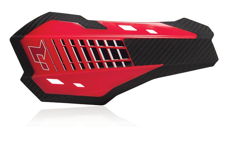 RTECH HANDGUARDS HP2, RED/RED
