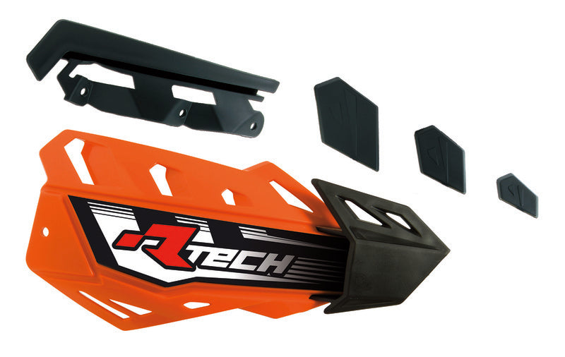 RTECH HANDGUARDS FLX SHELL, ORG/ORG