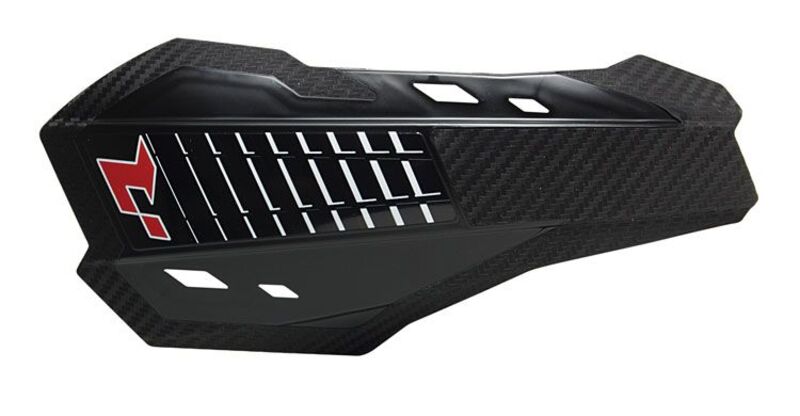 RTECH HANDGUARDS HP2 SHELL, BLK/BLK