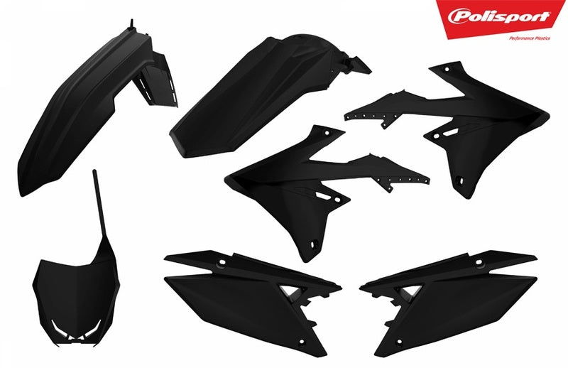 POLIS PLASTIC KIT, BLK/BLK