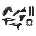 POLIS PLASTIC KIT, BLK/BLK