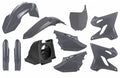 POLIS PLASTIC KIT, GRY/GRY