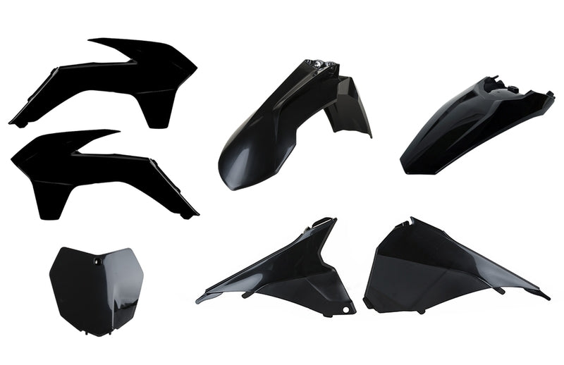 POLIS PLASTIC KIT, BLK/BLK
