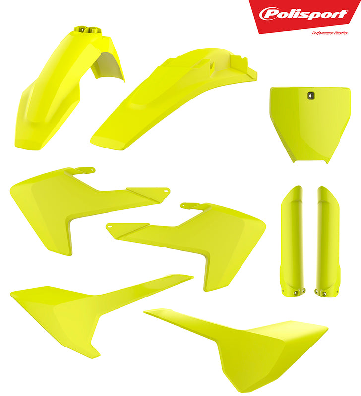 POLIS PLASTIC KIT, YEL/YEL