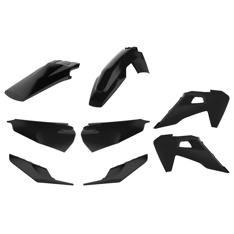 POLIS PLASTIC KIT, BLK/BLK