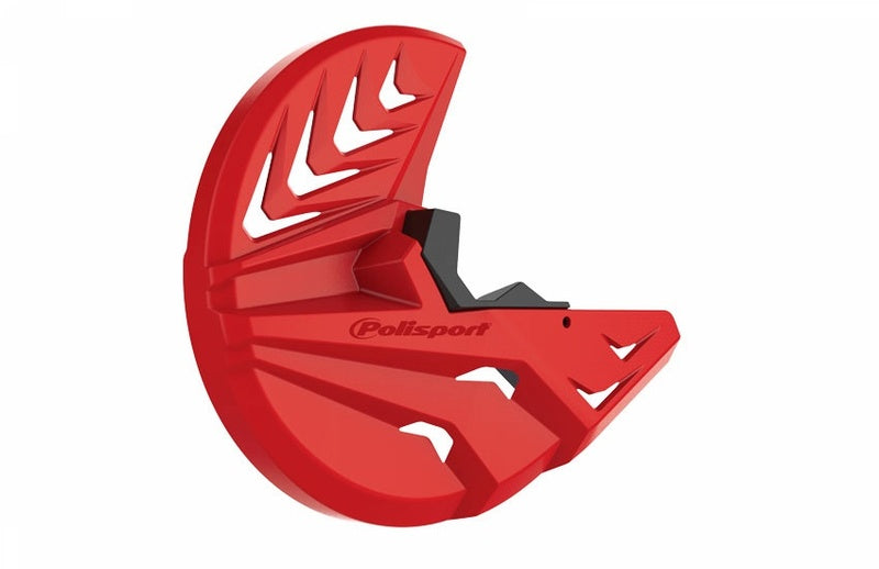 POLIS PROTECTION FORK + DISC, RED/BLK