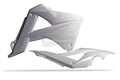 POLIS PLASTIC RAD SCOOPS, WHT/WHT