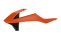 POLIS PLASTIC RAD SCOOPS, ORG/BLK