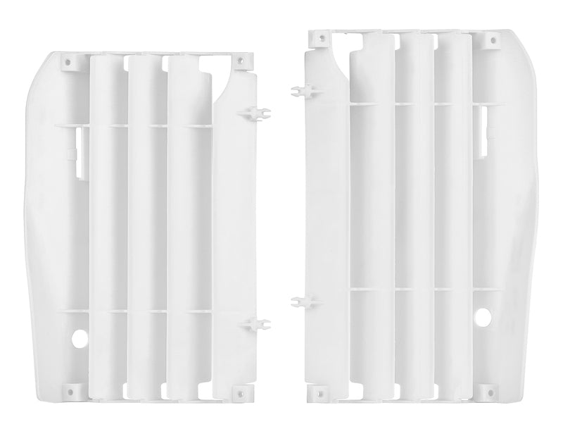 POLIS PLASTIC RAD LOUVERS, WHT/WHT