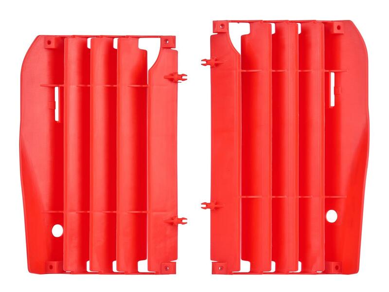 POLIS PLASTIC RAD LOUVERS, RED/RED