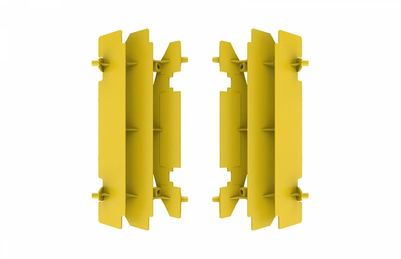 POLIS PLASTIC RAD LOUVERS, YEL/YEL