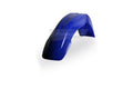 POLIS PLASTIC FRONT FENDER, BLU/BLU