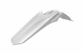 POLIS PLASTIC REAR FENDER, WHT/WHT