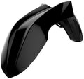 POLIS PLASTIC FRONT FENDER, BLK/BLK