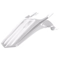 POLIS PLASTIC REAR FENDER, WHT/WHT