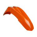 POLIS PLASTIC FRONT FENDER, ORG/ORG