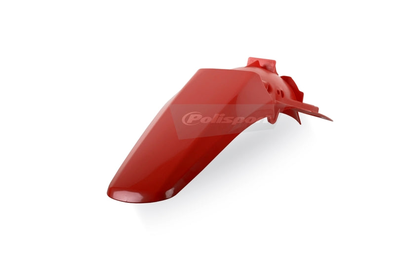 POLIS PLASTIC REAR FENDER, RED/RED