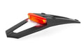 POLIS PLASTIC REAR FENDER, BLK/BLK
