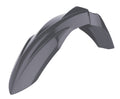 POLIS PLASTIC FRONT FENDER, GRY/GRY