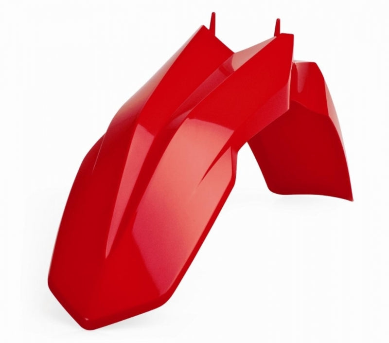 POLIS PLASTIC REAR FENDER, RED/RED