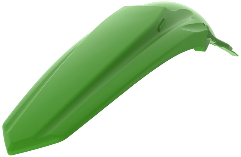 POLIS PLASTIC REAR FENDER, GRN/GRN