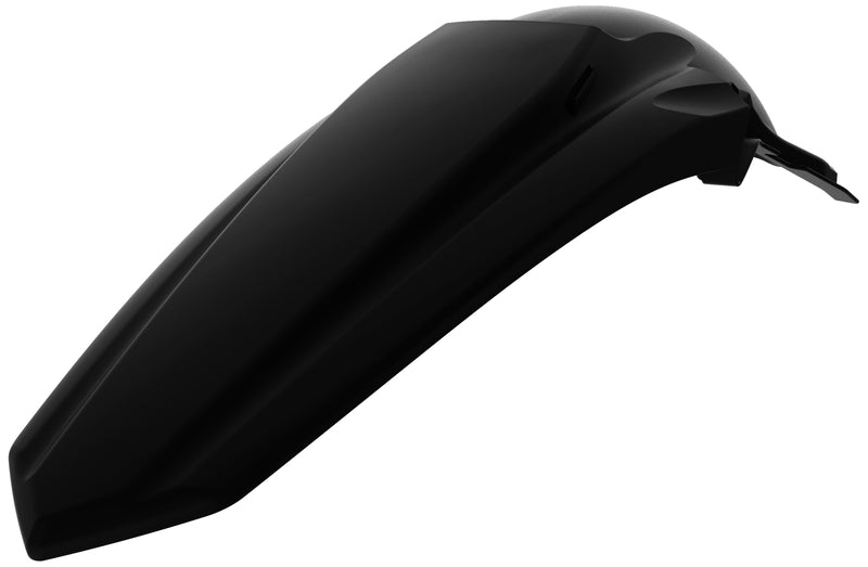 POLIS PLASTIC REAR FENDER, BLK/BLK