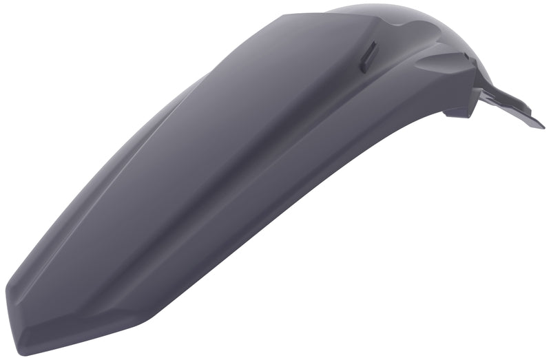 POLIS PLASTIC REAR FENDER, GRY/GRY