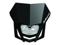 POLIS HEADLIGHT LMX, BLK/BLK